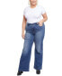 Фото #5 товара Plus Size Bella Wide Leg Jeans
