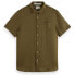 SCOTCH & SODA Short Sleeve Linen Shirt short sleeve shirt