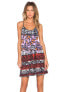 Фото #2 товара Clover Canyon Womens Sleeveless Floral Fields Shift Dress Multi-Color Size Small