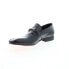 Фото #4 товара Carrucci Calf Skip Pn Loafer KS308-08B2 Mens Black Loafers Casual Shoes 9