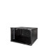 Фото #1 товара LogiLink W06B54B - Wall mounted rack - 6U - 50 kg - 15 kg - Black