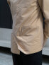 Фото #7 товара Labelrail x Isaac Hudson pocket detail wrap overshirt co-ord in beige