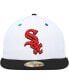 ფოტო #4 პროდუქტის Men's White, Black Chicago White Sox 95th Anniversary Primary Eye 59FIFTY Fitted Hat