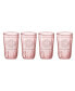 Фото #1 товара Light Pink Romantic Water Glass, Set of 4