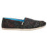 Фото #1 товара TOMS Alpargata Slip On Womens Black Flats Casual 10017287T