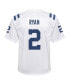 Big Boys Matt Ryan White Indianapolis Colts Away Game Jersey