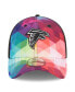Фото #2 товара Men's and Women's Multicolor, Black Atlanta Falcons 2023 NFL Crucial Catch 39THIRTY Flex Hat