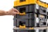 Фото #5 товара Dewalt T STAK II DWST83345-1 Tool Box (Robust Box, Protection Class IP54, 2 Handles, Metal Clasps, Label Holder for Labelling, Adjustable Foam Insert) Pack of 1