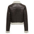 Фото #2 товара ONLY Betty Bonded leather jacket