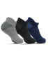 ფოტო #1 პროდუქტის Men's 3-Pack Performance Low-Cut Tab Socks from Finish Line