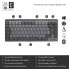 Фото #6 товара Logitech Kabellose Tastatur MX Mini Mechanisch Leistung mit Hintergrundbeleuchtung Graphit