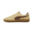 Фото #2 товара Puma Palermo Hairy 39725101 Mens Beige Suede Lifestyle Sneakers Shoes