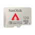Фото #1 товара SanDisk SDSQXAO-128G-GN6ZY - 128 GB - MicroSDXC - UHS-I - 100 MB/s - 90 MB/s - Silver