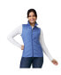 ფოტო #1 პროდუქტის Women's Quilted Hybrid Vest