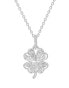 Seol + Gold x Sophie Floyd sterling silver clover pendant necklace