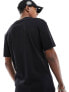 Фото #3 товара Jack & Jones t-shirt with central logo in black