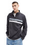 Columbia Reventure quarter zip sweater in black