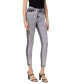 Women's High Rise Contrast Skinny Jeans
