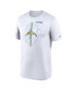 Фото #3 товара Men's White Los Angeles Chargers Legend Icon Performance T-shirt