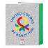 Фото #2 товара Папка-регистратор Benetton Pop Серый A4 (27 x 33 x 6 cm)
