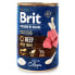 Фото #2 товара BRIT Premium by Nature Beef with Tripe 400g wet food for dog