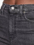 Levi's high waisted mom jean in black wash