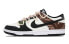 Фото #1 товара 【定制球鞋】 Nike Dunk Low Retro 腰果冰美式 经典复古 低帮 板鞋 男款 咖色 / Кроссовки Nike Dunk Low DD1391-100