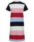 ფოტო #2 პროდუქტის Toddler Girls Striped Rugby Dress