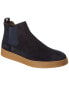 Фото #1 товара Alfonsi Milano Suede Slip-On Sneaker Men's Blue 42