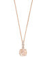 Фото #1 товара LALI Jewels aquamarine (3/4 ct. t.w.) & Diamond Accent 18" Pendant Necklace in 14k White Gold (Also in Morganite)