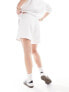 Фото #3 товара Prince co-ord sweat shorts in white