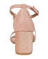ფოტო #3 პროდუქტის Women's Bella Strappy Block Heel Dress Sandals