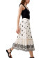 Фото #3 товара Women's Embroidered Midi Skirt