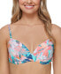 Фото #1 товара Raisins 276915 Juniors' Vieques Moonshadow Underwire Bikini Top Swimsuit, MD