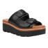 Фото #2 товара Chinese Laundry Surfs Up Wedge Womens Black Casual Sandals BSLJ01ZWD-001