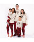 Фото #3 товара Hudson Womens Unisex Holiday Pajamas, Moose Wonderful Time