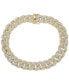 Фото #1 товара Men's Diamond Cuban Link Bracelet (10 ct. t.w) in 10k Gold