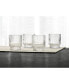 Фото #2 товара Fluted Double Old-Fashioned Glasses, Set of 4, Created for Macys