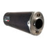 GPR EXHAUST SYSTEMS Dual Poppy Benelli TRK 502 17-20 Ref:E4.BE.9.CAT.DUAL.PO Homologated Stainless Steel Oval Muffler