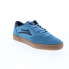Фото #4 товара Lakai Cambridge MS4220252A00 Mens Blue Suede Skate Inspired Sneakers Shoes