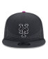 ფოტო #2 პროდუქტის Men's Graphite New York Mets 2024 City Connect 9FIFTY Snapback Hat