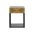 Фото #5 товара Ночной столик DKD Home Decor Позолоченный 35 x 40 x 55 cm Чёрный Металл Деревянный