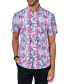 ფოტო #1 პროდუქტის Men's Regular-Fit Non-Iron Performance Stretch Floral Button-Down Shirt