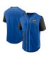 ფოტო #1 პროდუქტის Branded Men's Royal San Jose Earthquakes Balance Fashion Baseball Jersey