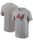 ფოტო #1 პროდუქტის Men's Heathered Gray Tampa Bay Buccaneers Primary Logo T-shirt