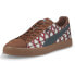 Фото #2 товара Puma Clyde X Tassle Dd Geometric Lace Up Mens Brown Sneakers Casual Shoes 38817