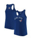 Фото #1 товара Women's Royal Toronto Blue Jays Plus Size Swing for the Fences Racerback Tank Top