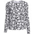 ფოტო #6 პროდუქტის Plus Size Crew Neck Long Sleeve Rash Guard UPF 50 Swim Tee