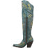 Фото #5 товара Dan Post Boots Flower Child Snip Toe Cowboy Womens Blue Dress Boots DP3271