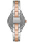 Фото #3 товара Часы и аксессуары Fossil Женские наручные часы Rye Multifunction Silver-Tone Alloy, 36мм